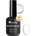 Gazeplus white builder nail gel front view bottle