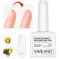 Saviland clear builder nail gel bottle front view