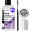 Louinstic Poly Gel Slip Solution front view bottle with label