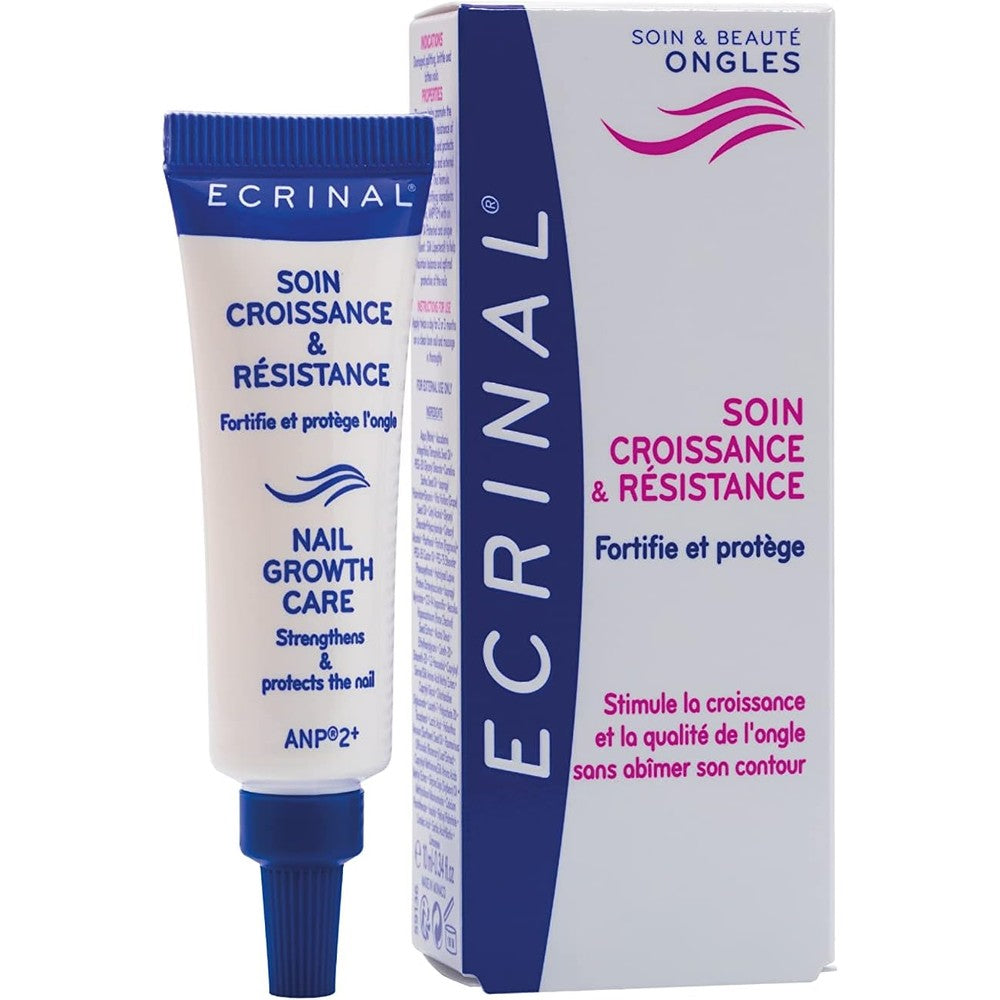 Ecrinal Nail Growth Serum 10ml bottle for repairing weak and brittle fingernails
