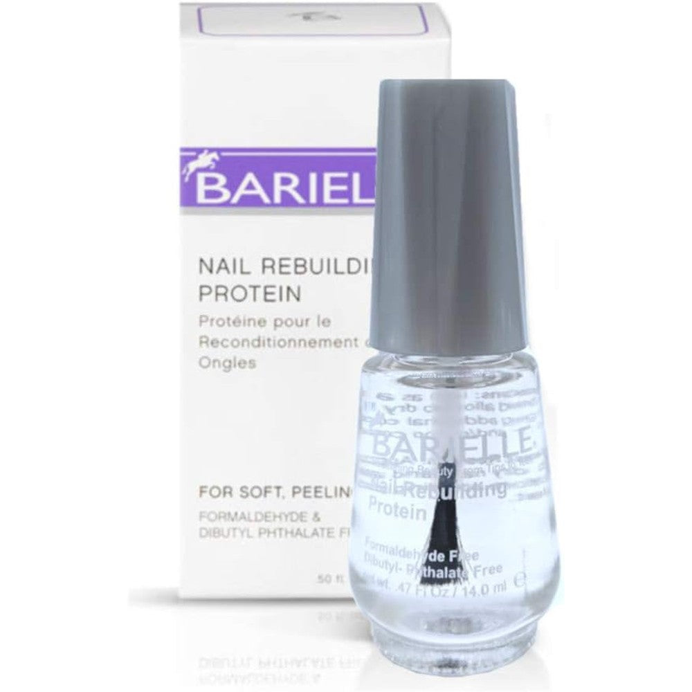 Barielle Nail Rebuilding Protein 0.5 ounce bottle for brittle nails treatment