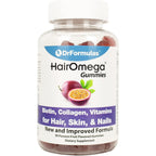 DrFormulas hair skin and nails gummies front view bottle