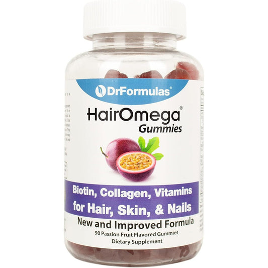 DrFormulas Hair Skin and Nails Gummies with 5000 mcg Biotin for hair growth