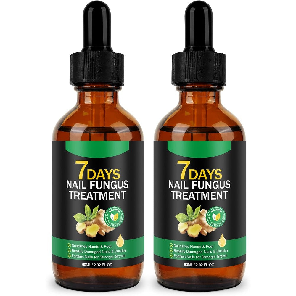 Vitamash Ginger Nail Growth Serum front view bottle packaging