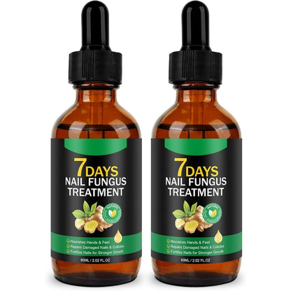 Vitamash Ginger Nail Growth Serum front view bottle packaging