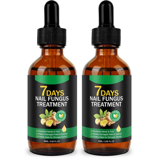 Vitamash Ginger Nail Growth Serum front view bottle packaging