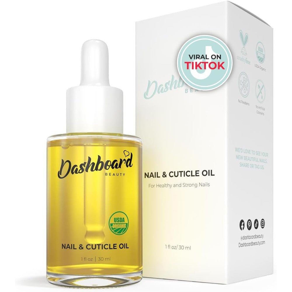 Dashboard Beauty Cuticle Nail Oil 1 oz bottle for professional nail care