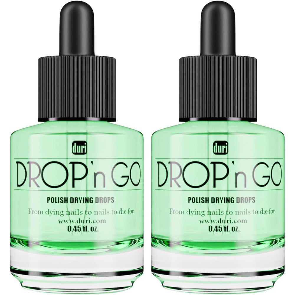 Duri Cosmetics Drop'n Go Quick Dry Nail Drops 2 pack for fast drying