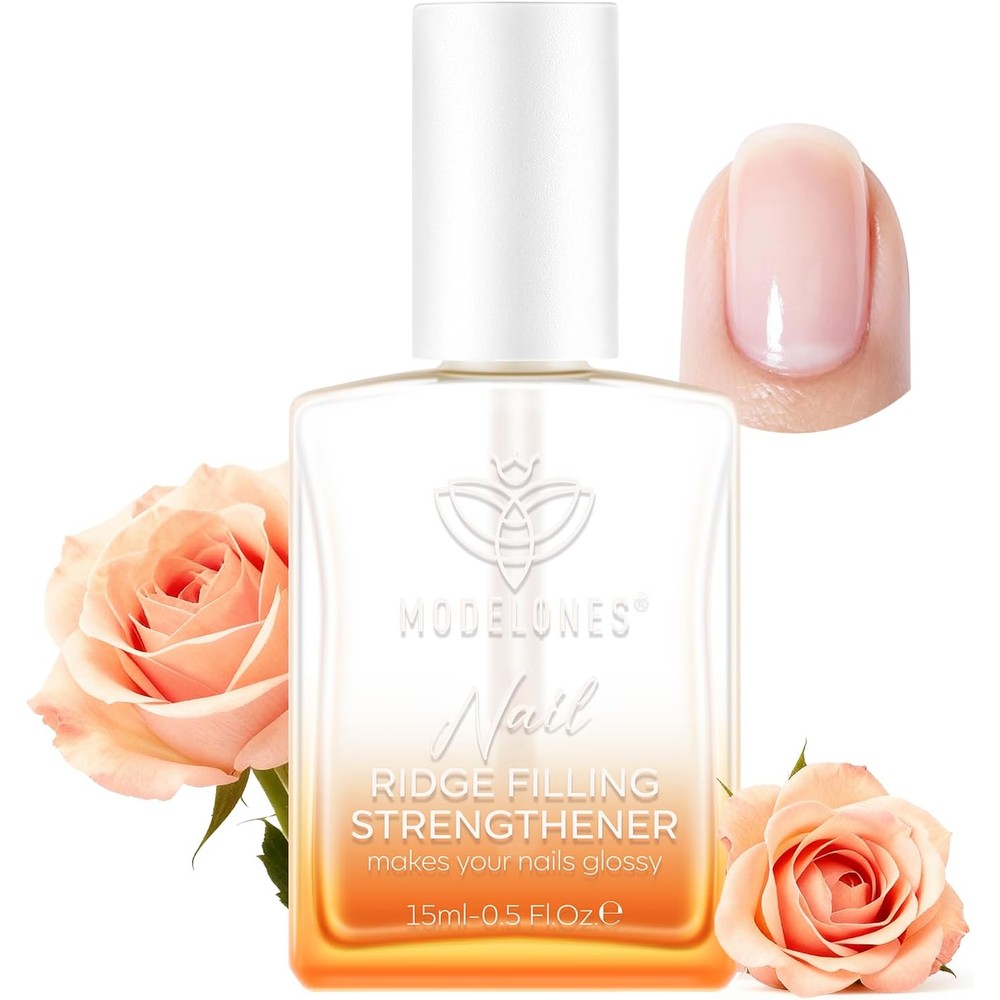 Modelones Nail Strengthener clear polish for damaged nail repair