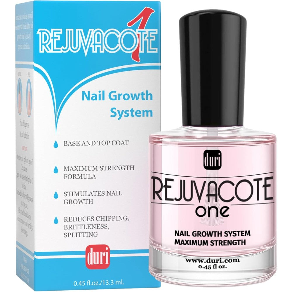 Duri Rejuvacote 1 nail growth system and maximum strength strengthener for brittle nails