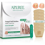 Apuree fungal nail patches box front view packaging