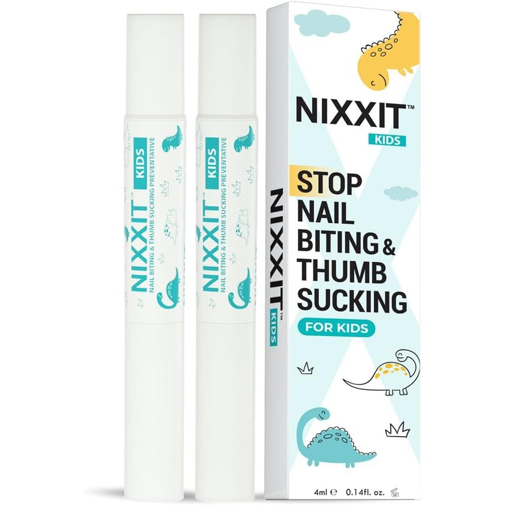 NIXXIT Nail Biting Treatment for kids front view packaging authentic imported habit breaker