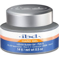 IBD Hard Gel LED UV Builder Gel Pink II front view bottle