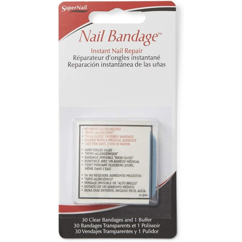 Nail Tek Super Nail Bandage front view for instant nail repair.