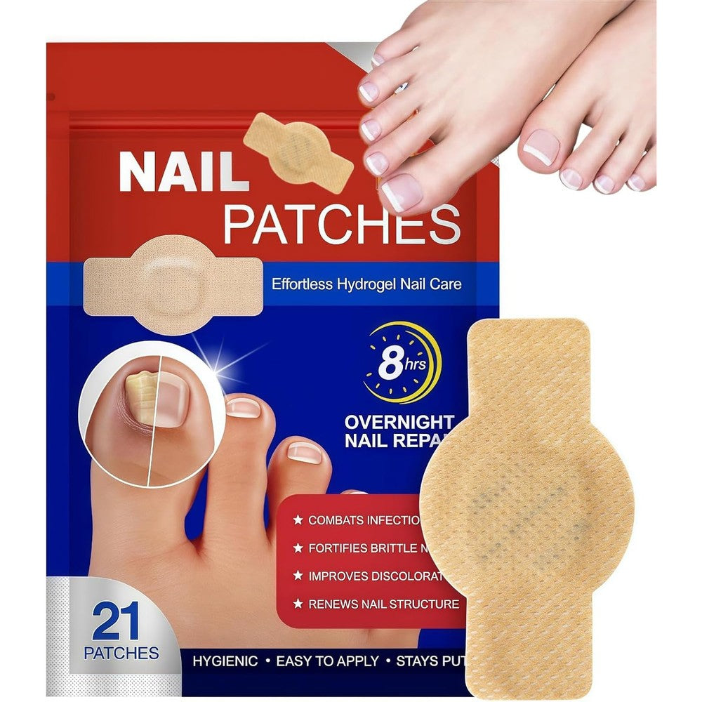 Boxania Fungal Nail Patches front view packaging showing twenty one count label