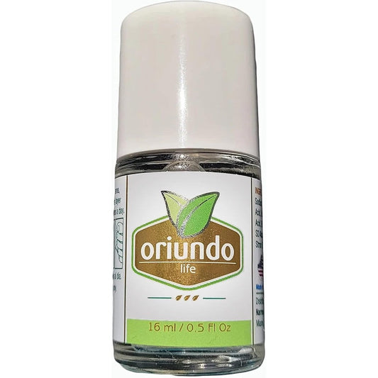 Oriundo Life Nail Treatment front view bottle for restoring damaged nails