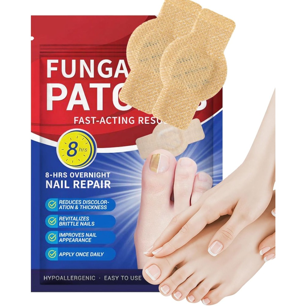 Funga Patch Extra Strength Toenail Fungus Treatment front view of the packaging
