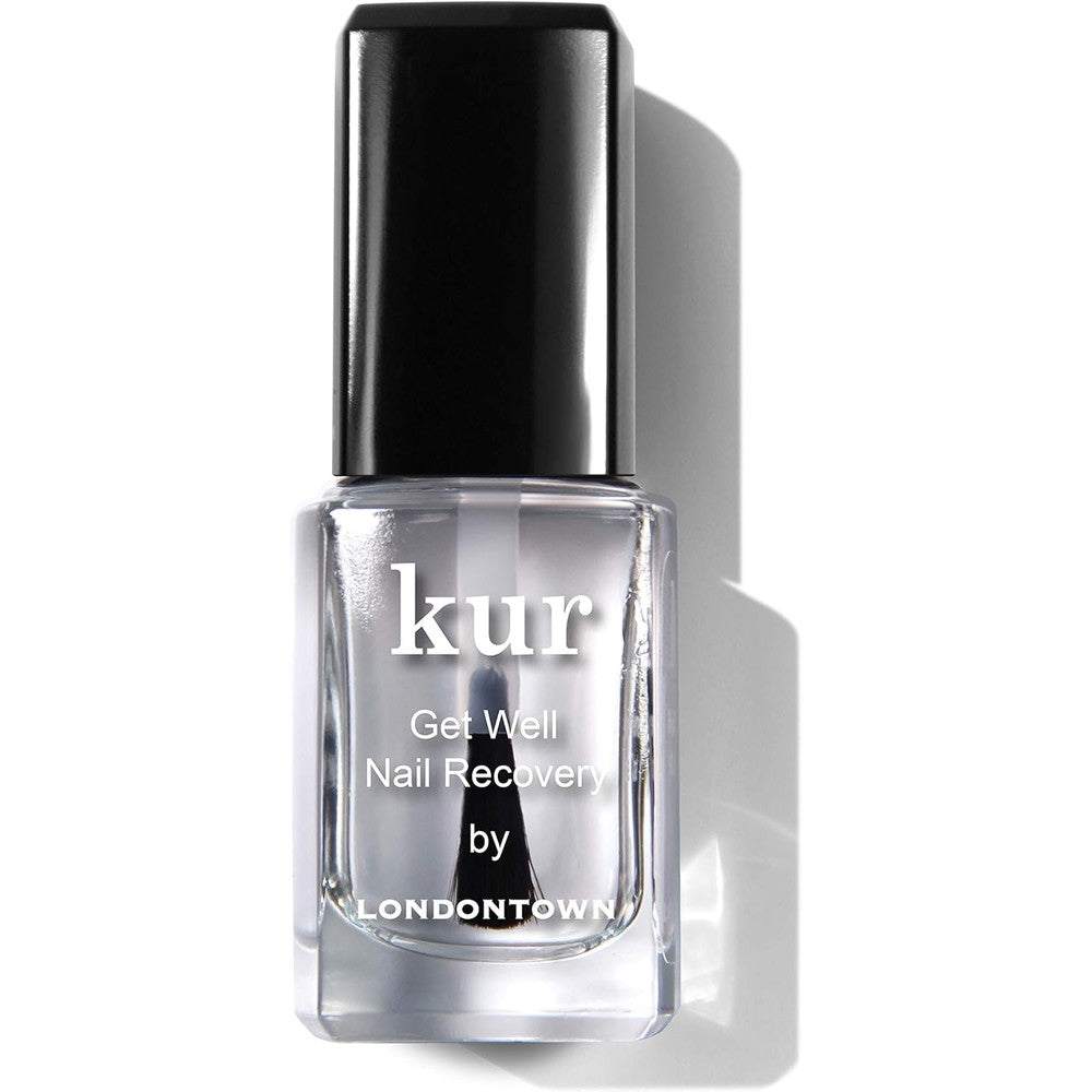 Londontown Get Well Nail Recovery bottle front view for nail strengthening.