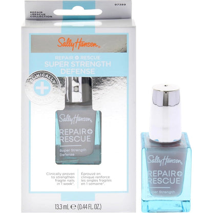 Sally Hansen Repair + Rescue Super Strength Defense bottle front view for nail repair.