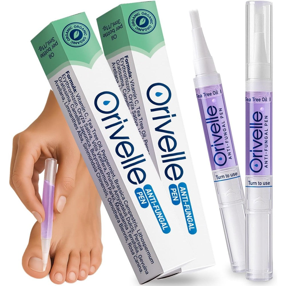 Orivelle Nail Fungus Pen professional repair pack front view showcasing product packaging.