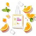 Chuchu nail cuticle oil strengthener orange front view packaging
