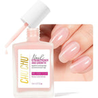 Chuchu 8-in-1 soft pink nail strengthener front view bottle packaging