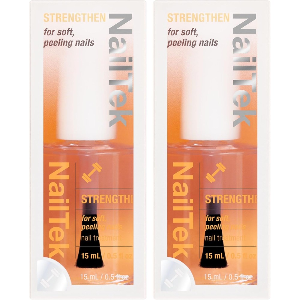 Nail Tek Formula 2 nail strengthener bottles front view