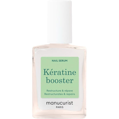 Manucurist Keratin Booster nail strengthener bottle front view