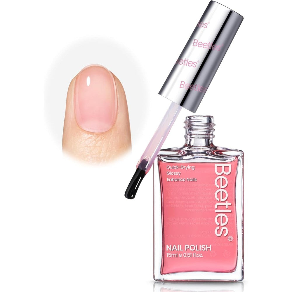 Beetles nail strengthener and jelly pink concealer bottle front view
