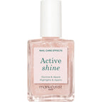 Manucurist active shine illuminating and care nail polish front view bottle