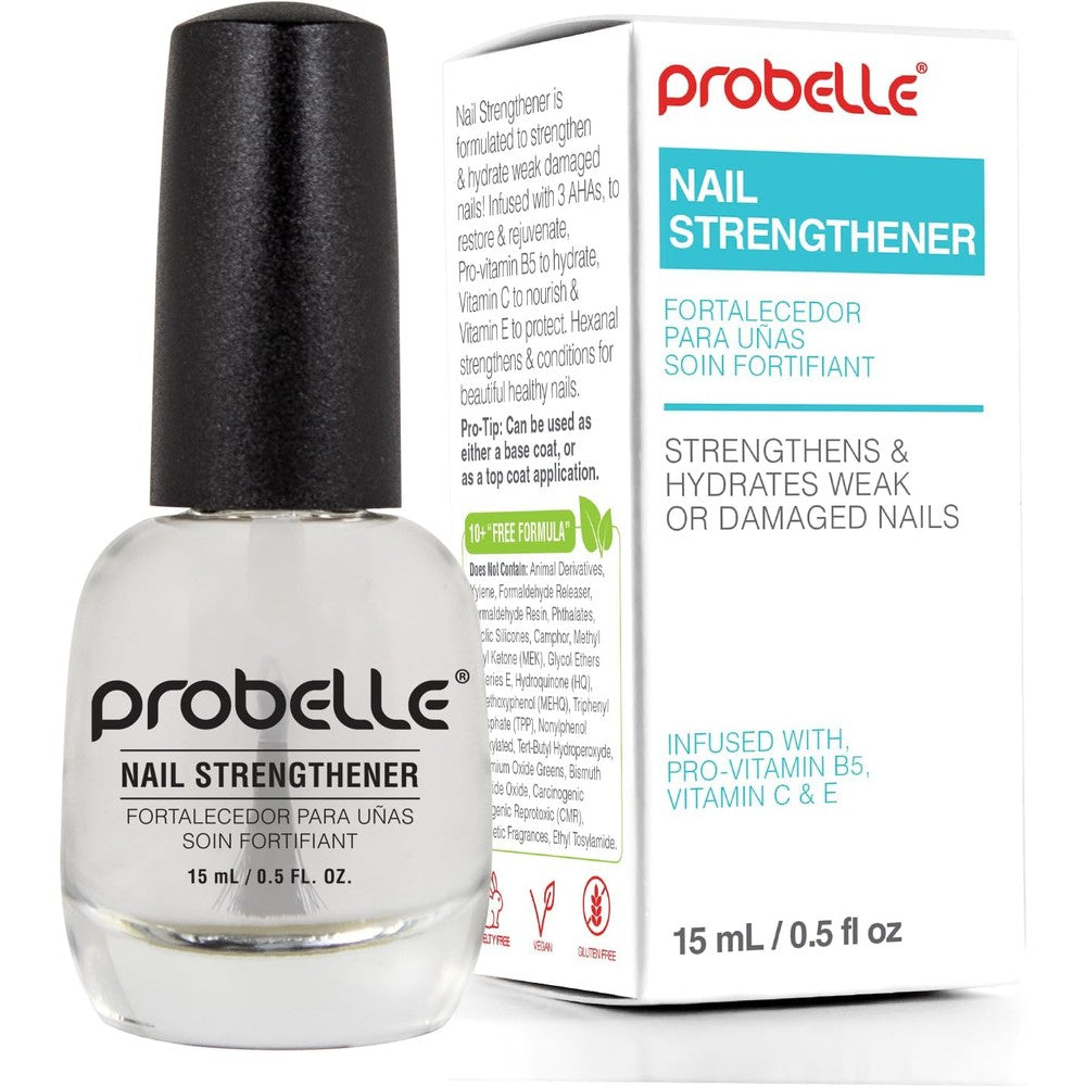 Probelle natural nail strengthener bottle front view