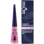Herome natural nail whitener pink glow polish front view packaging