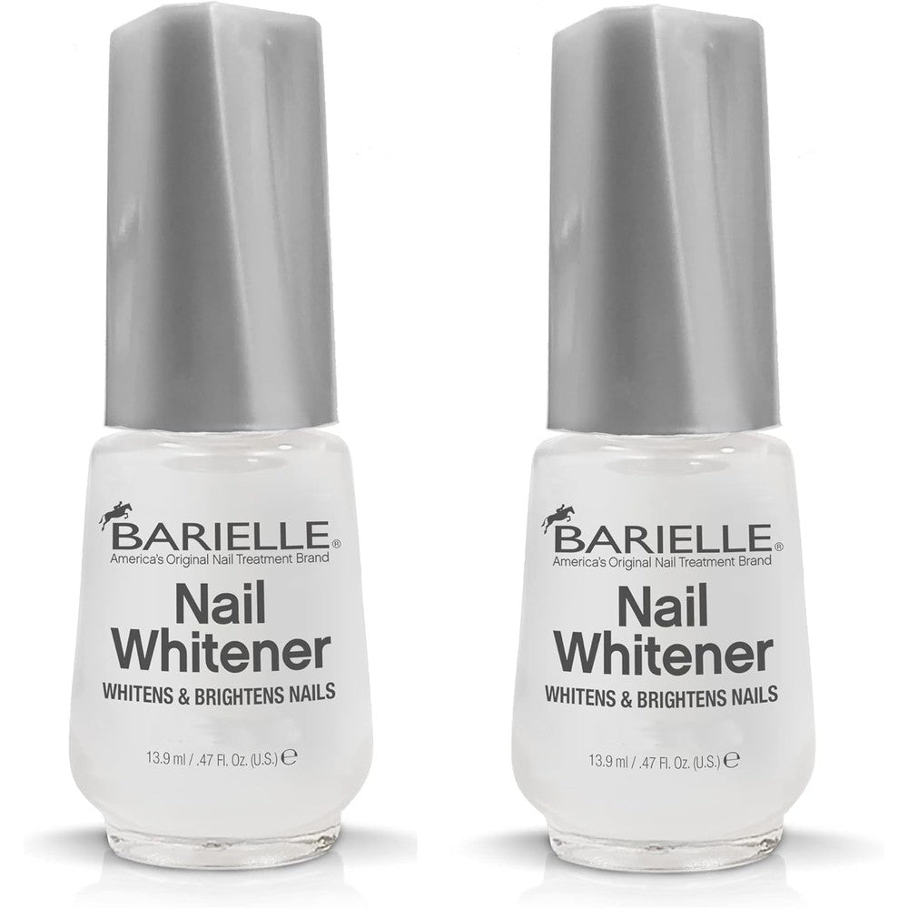Barielle Nail Whitener two pack front view professional yellow nail treatment