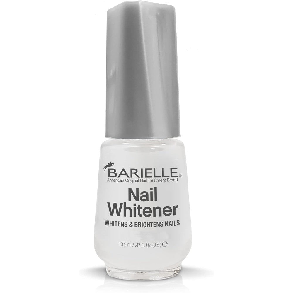 Barielle Nail Whitener treatment bottle front view for yellow nails