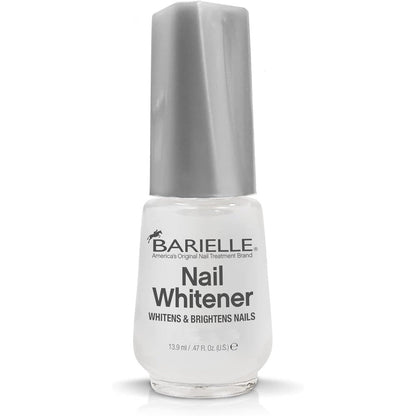 Barielle Nail Whitener treatment bottle front view for yellow nails