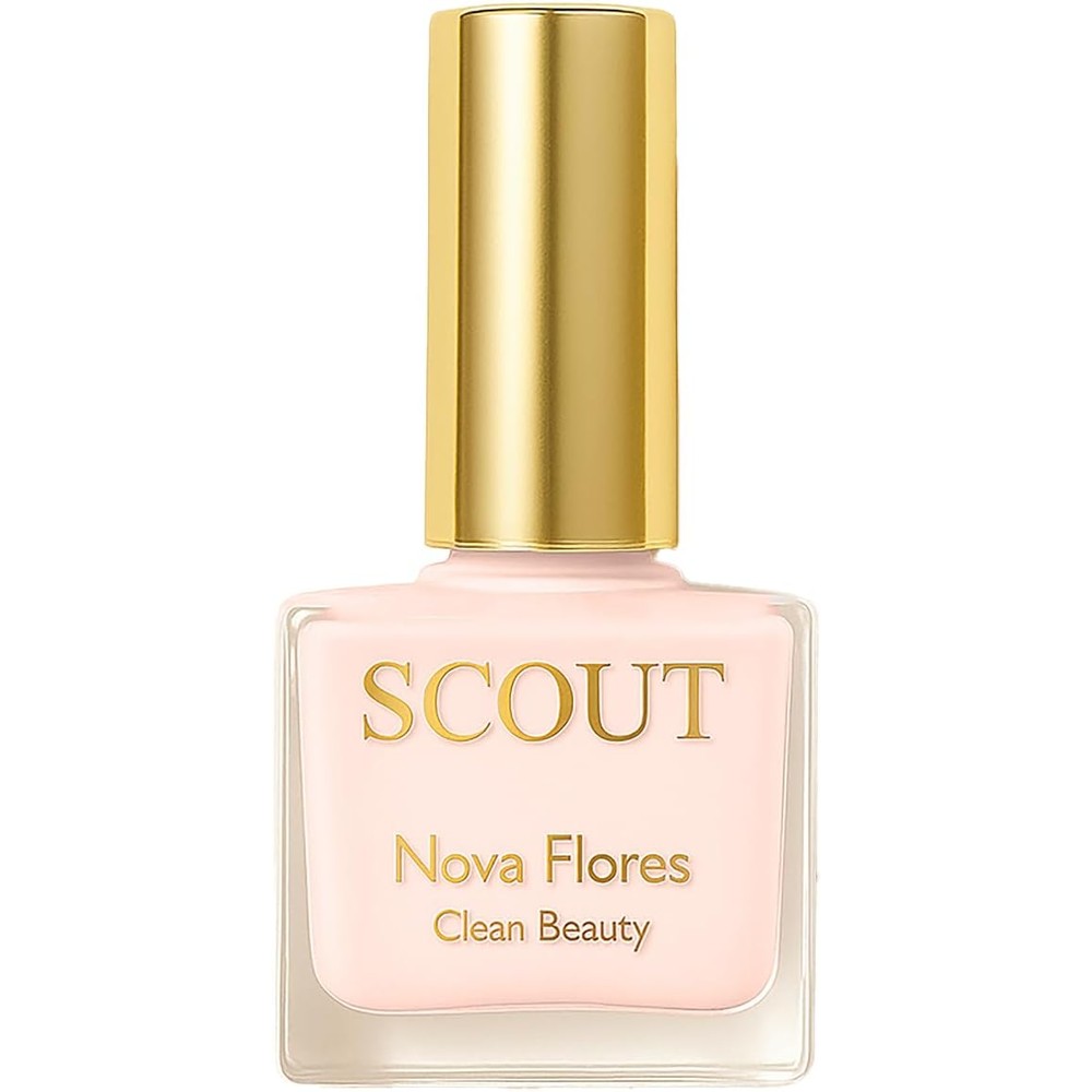 Scout Organic Active Beauty Smooth and Perfect Nail Ridge Filler Base Coat front bottle view