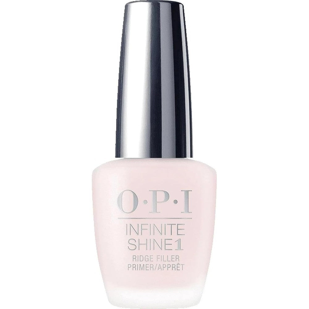 OPI Infinite Shine Ridge Filler Primer front view bottle displaying salon professional smoothing base coat formula