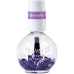 Flowery lavender scented cuticle oil front view bottle