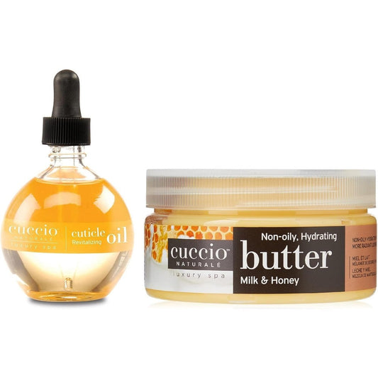Cuccio Full Hand Treatment Milk and Honey set front view