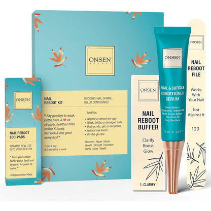 Onsen Secret Nail Care Kit packaging front view