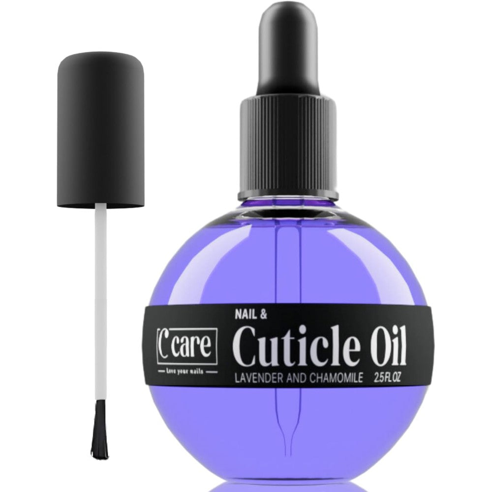 C Care Lavender and Chamomile Cuticle Oil front view bottle