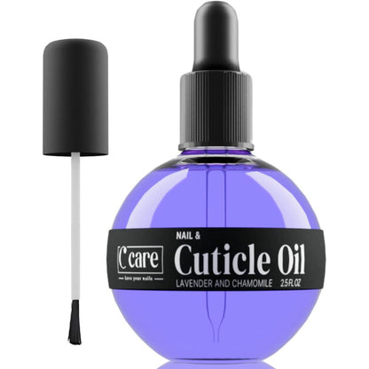 C Care Lavender and Chamomile Cuticle Oil front view bottle