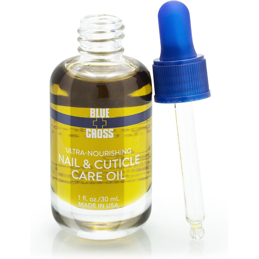 Blue Cross Nail and Cuticle Care Oil bottle front view