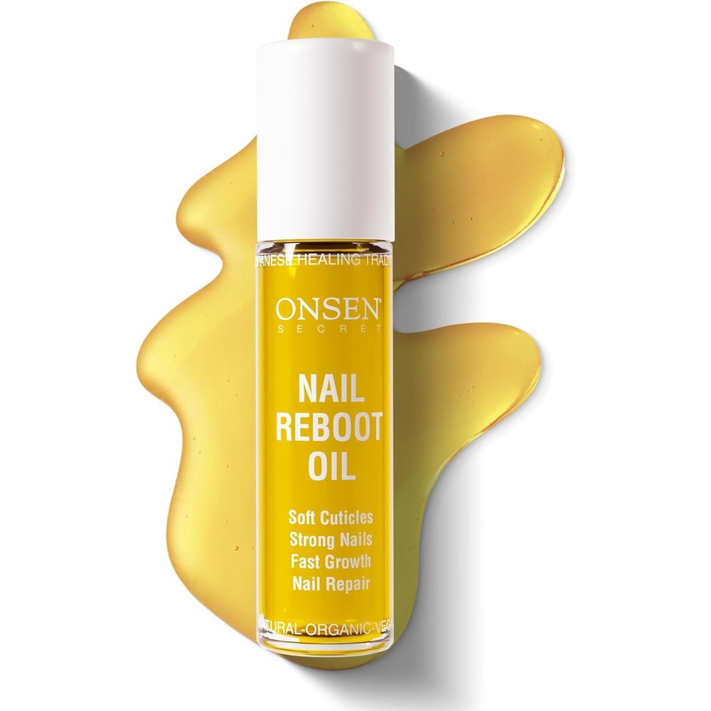 Onsen Secret Nail and Cuticle Repair Oil 10ml bottle front view