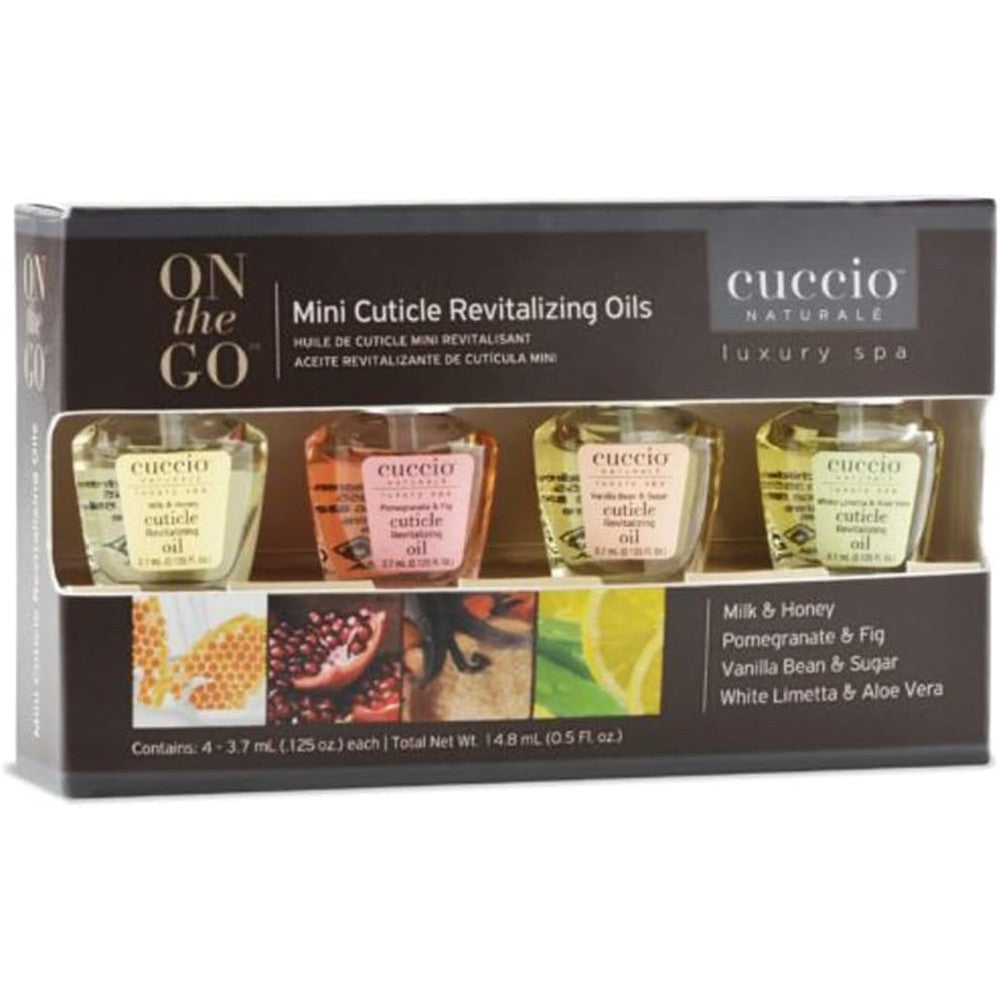 Cuccio Naturale Mini Cuticle Revitalizing Oils set front view