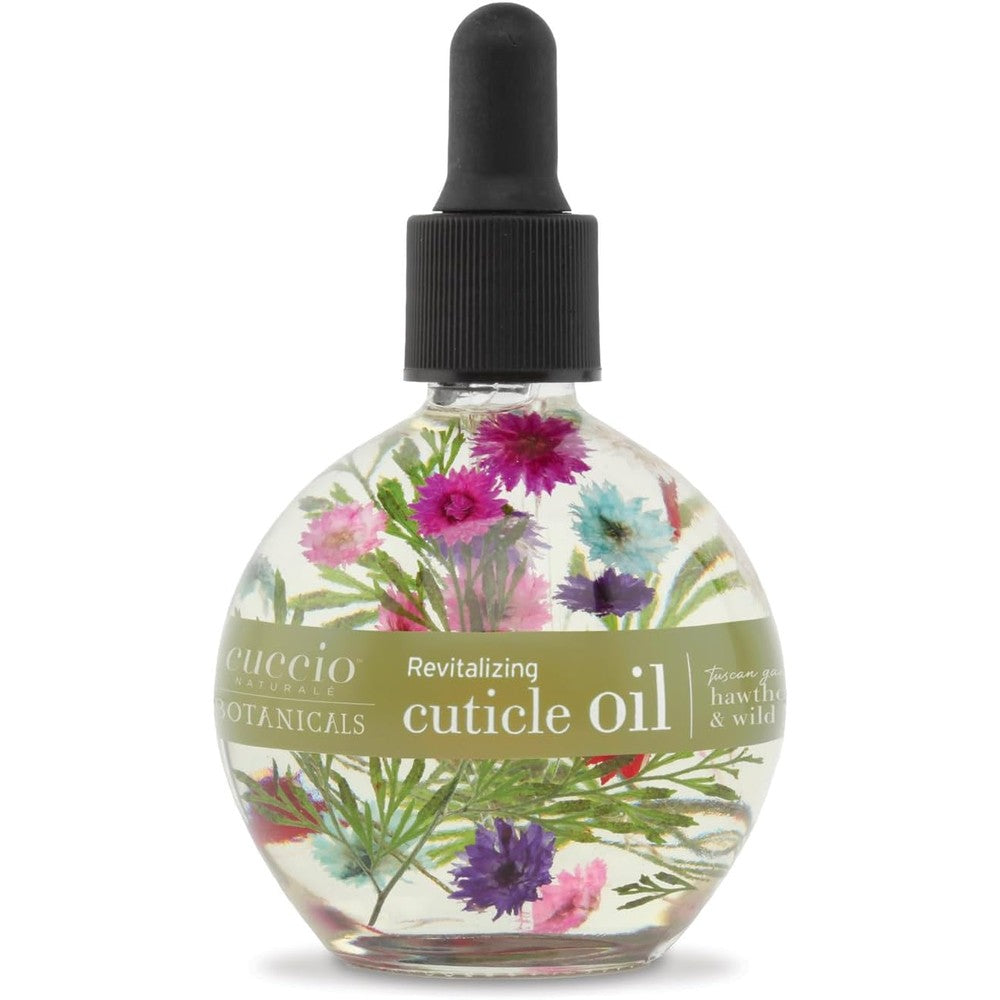 Cuccio Naturale Tuscan Garden Revitalizing Cuticle Oil bottle front view