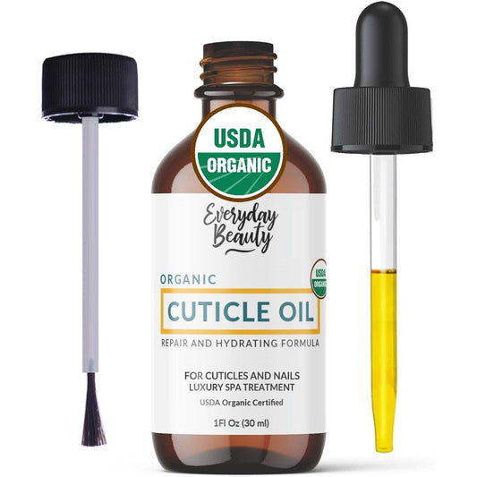 Oilanic Organic Cuticle and Nail Oil 1 Fluid Ounce bottle front view