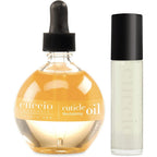 Cuccio Naturale cuticle oil set front view professional nail treatment