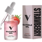 V Beauty Pure strawberry cuticle oil front view bottle