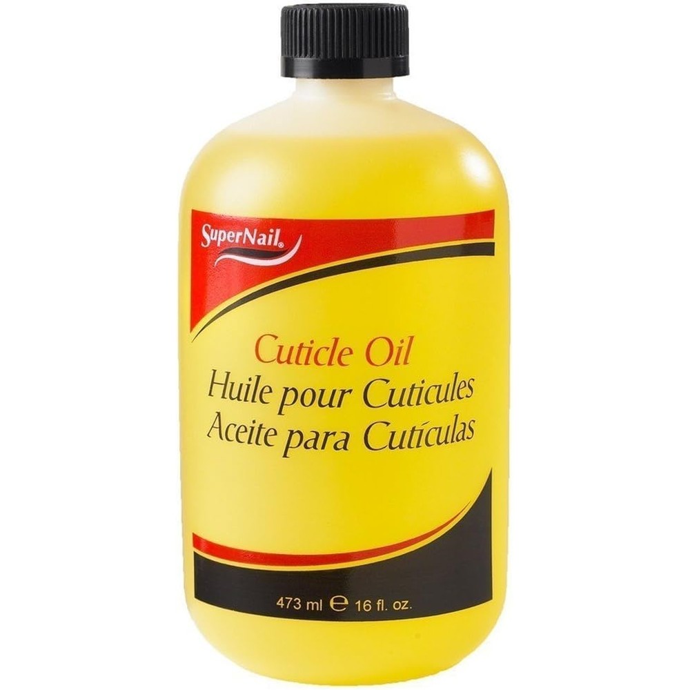 Super Nail Professional Cuticle Oil 16 Fluid Ounce bottle front view